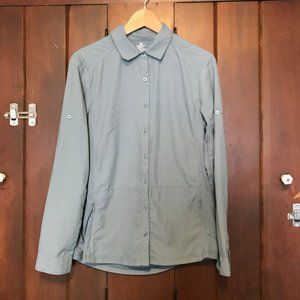 Kuhl light green shirt Long Sleeve As New